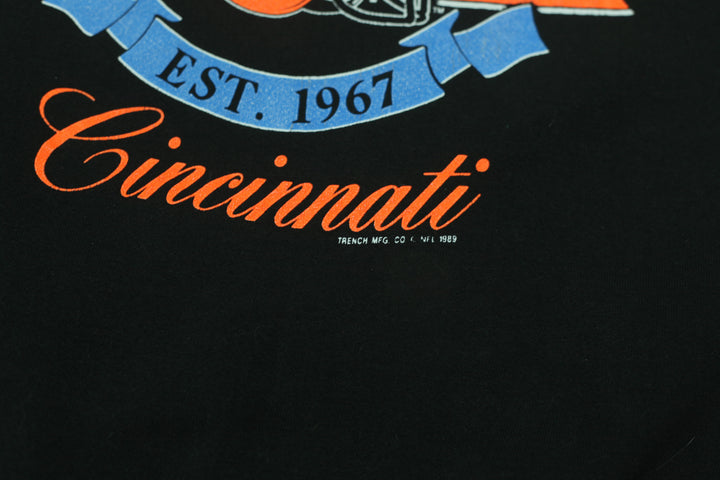 Vintage Fruit of The Loom 80s Cincinnati Bengals Sweatshirt Made in USA