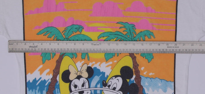 Vintage Comic Relief Walt Disney Minnie Mickey Mouse Romance Dress Size XL