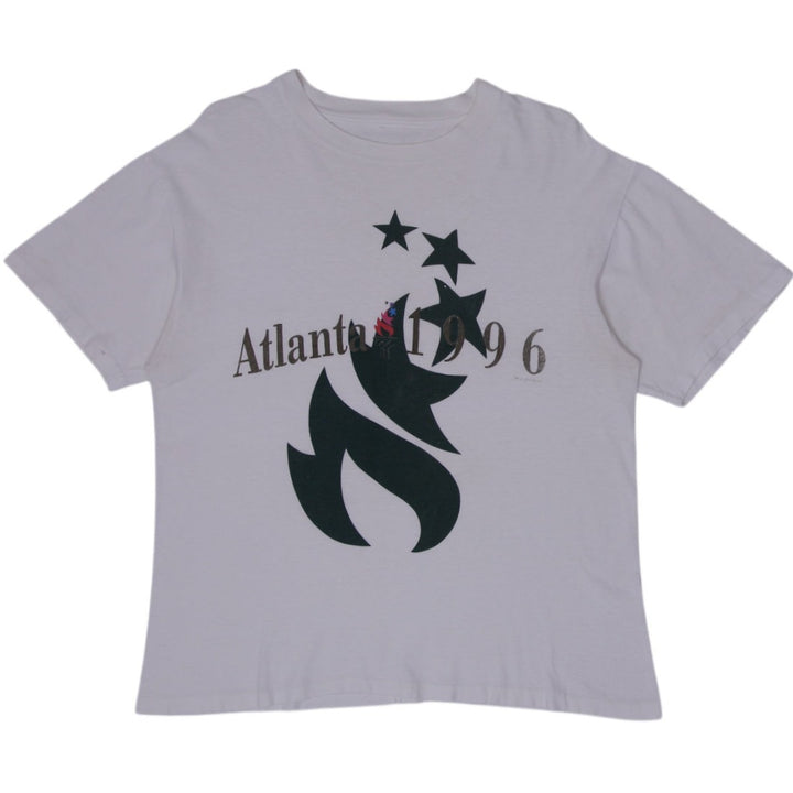 Vintage 1996 Atlanta Olympics S-Stitch T-Shirt Size L