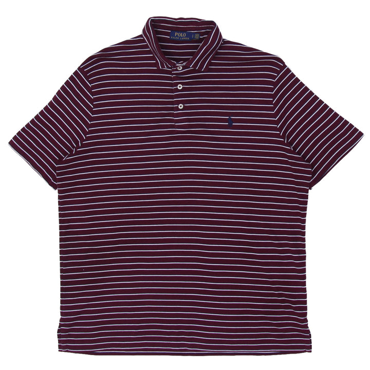 Mens Polo Ralph Lauren Striped Polo T-Shirt