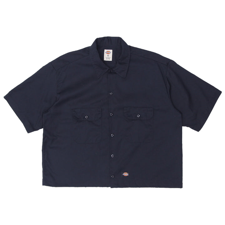Mens Dickies Customized Crop Work Shirt - Fashion Rerun Vintage Migration_Shirt