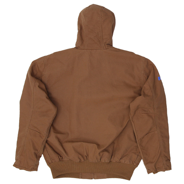 Mens Carhartt Loose Fit 104050 BRN Hooded Jacket