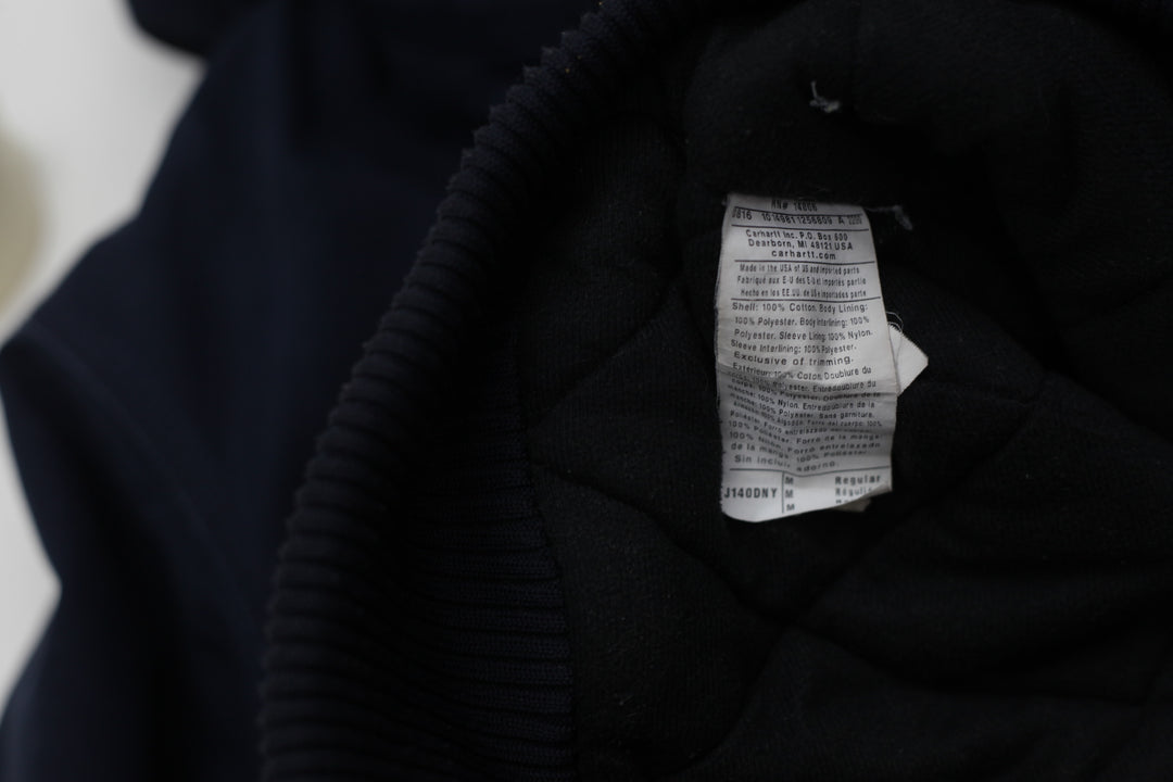 Mens Carhartt J140 DNY Quilt Lined Hooded Work Jacket Made In USA - Fashion Rerun Vintage Migration_Jacket