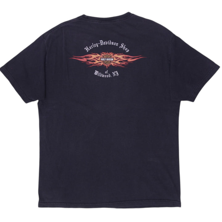 Vintage Mens Harley Davidson Graphic Biker Cotton T-Shirt Size XL