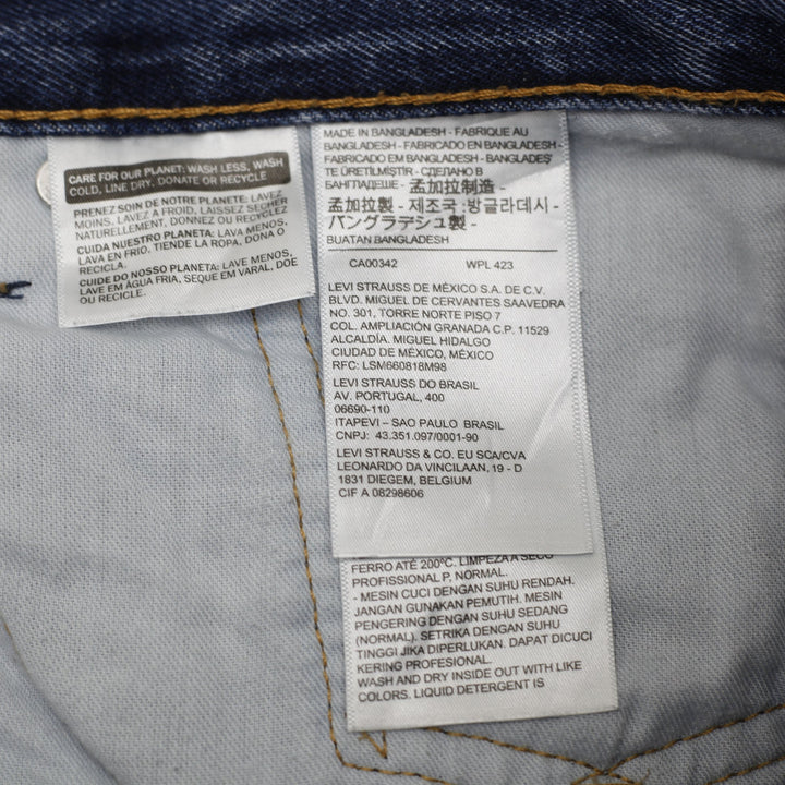 Mens Levi's 505 Regular Fit Straight Leg Denim Jeans Size 36 X 34