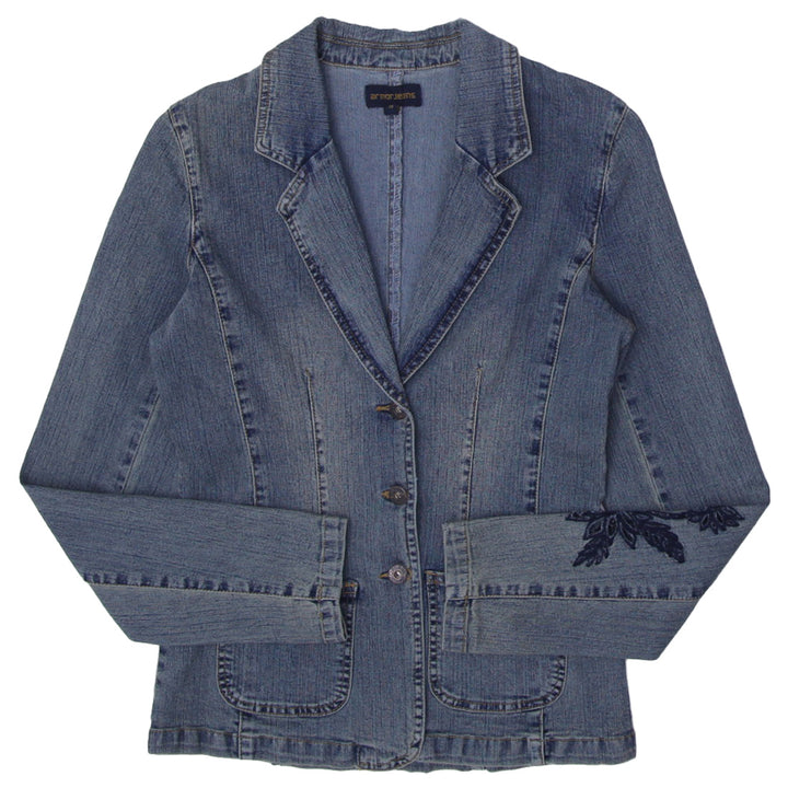 Ladies Armor Jeans Button Down Denim Jacket