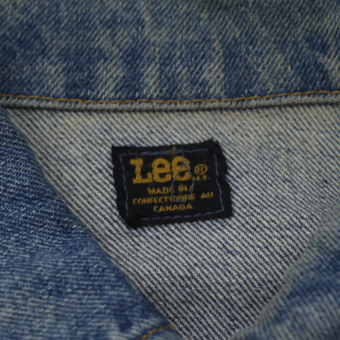 Vintage Lee Denim Jacket – Made in Canada, Classic Trucker Style - Fashion Rerun Vintage Migration_Jacket