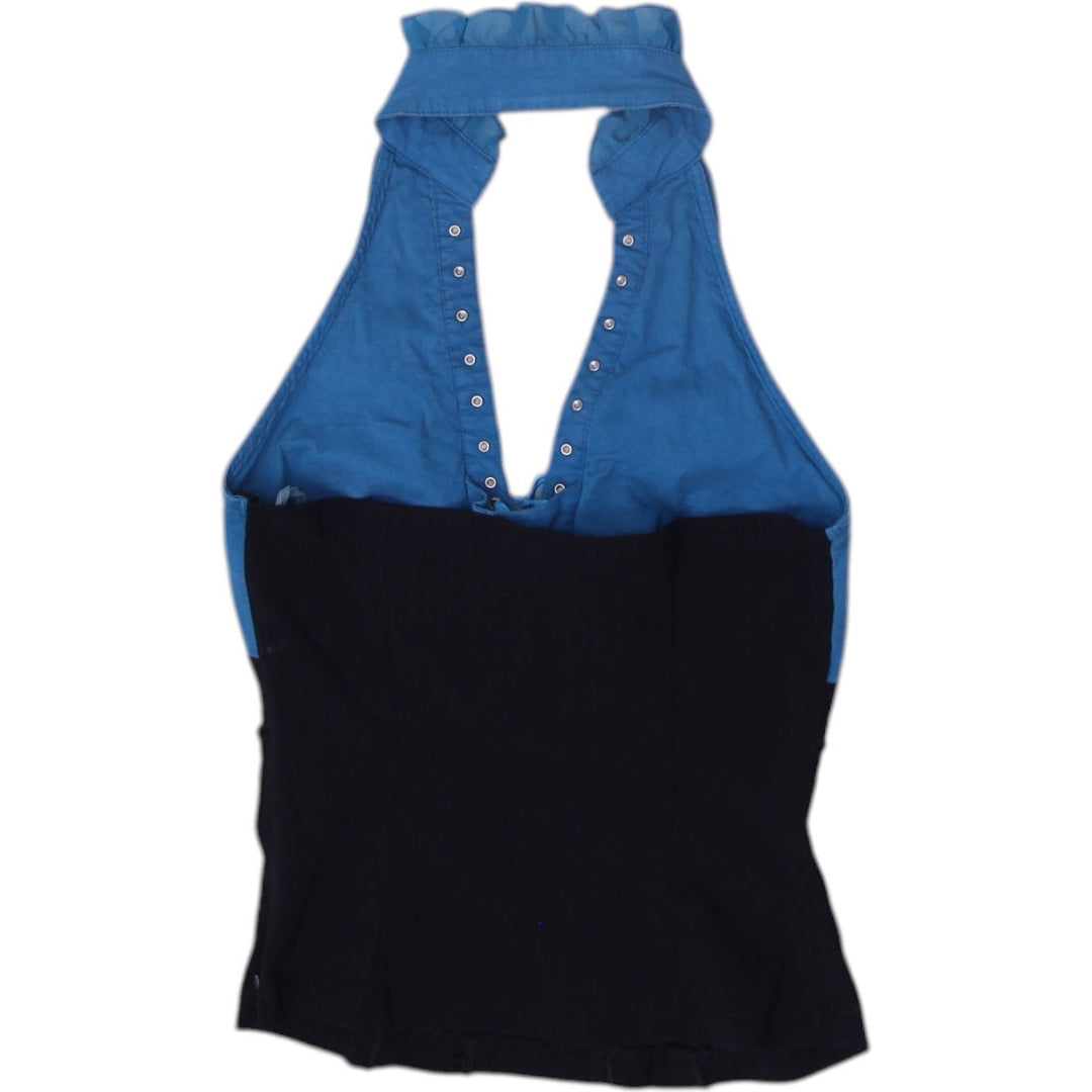 Y2K Ladies Seduction Halter Padded Top M