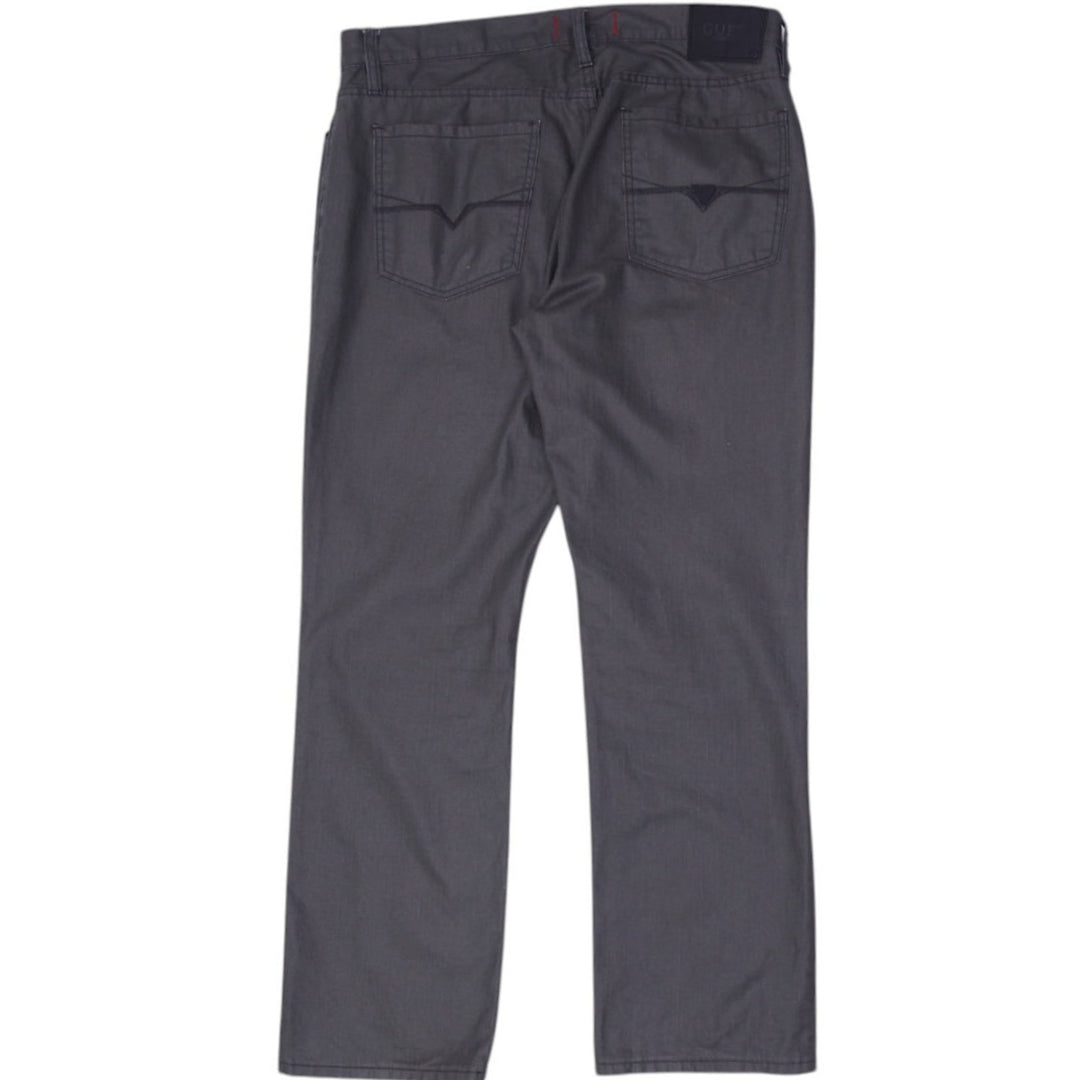 Mens Guess Jeans Gray Straight Leg Denim Casual