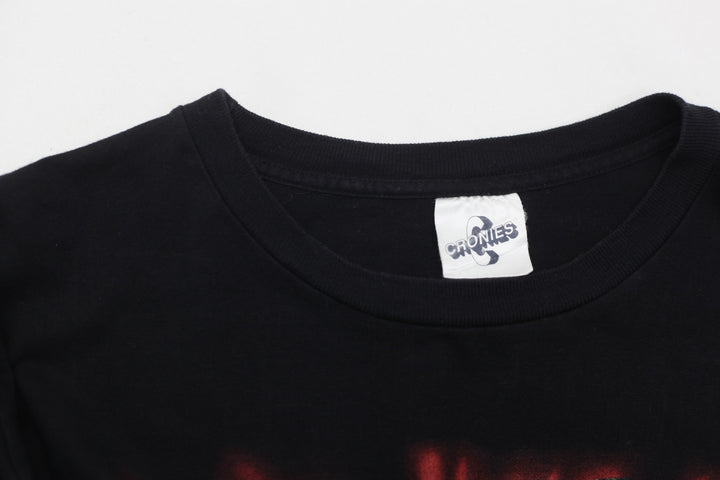 Vintage Godzilla Movie T-Shirt-Chronies Black - Fashion Rerun Vintage Migration_T-Shirt