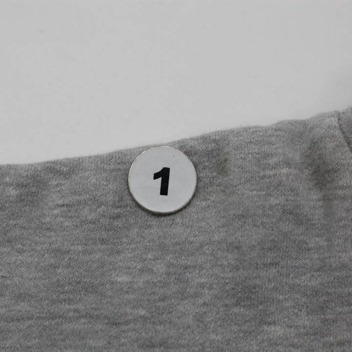 Vintage Mens Nike Lakers Hoodie Gray Sweatshirt Logo NBA Size XL