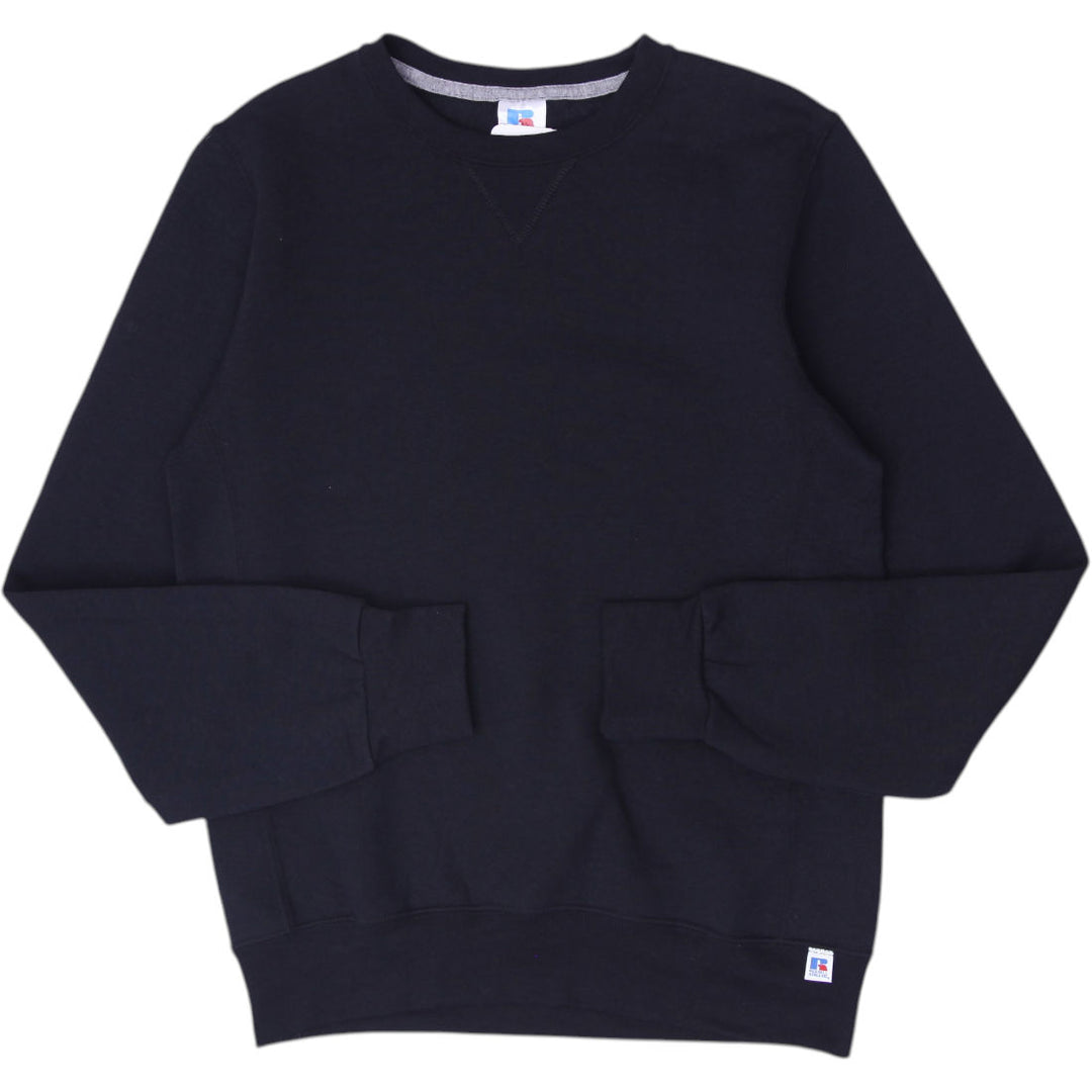 Mens Russell Athletic Black Crewneck Sweatshirt Size S
