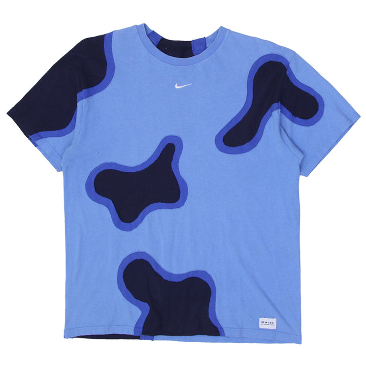 Rework Nike Patchwork Center Swoosh Mens T-Shirt PR272