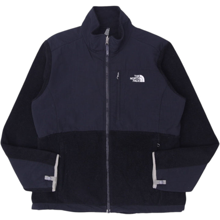Ladies The North Face Jacket Black Fleece Full Zip Warm Outdoor