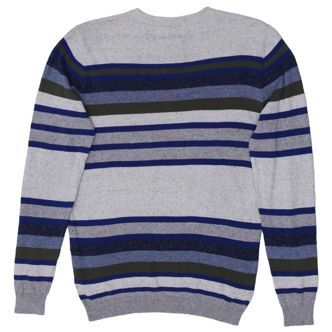 Mens Diesel Striped Knit Sweater - Fashion Rerun Vintage Migration_Sweaters