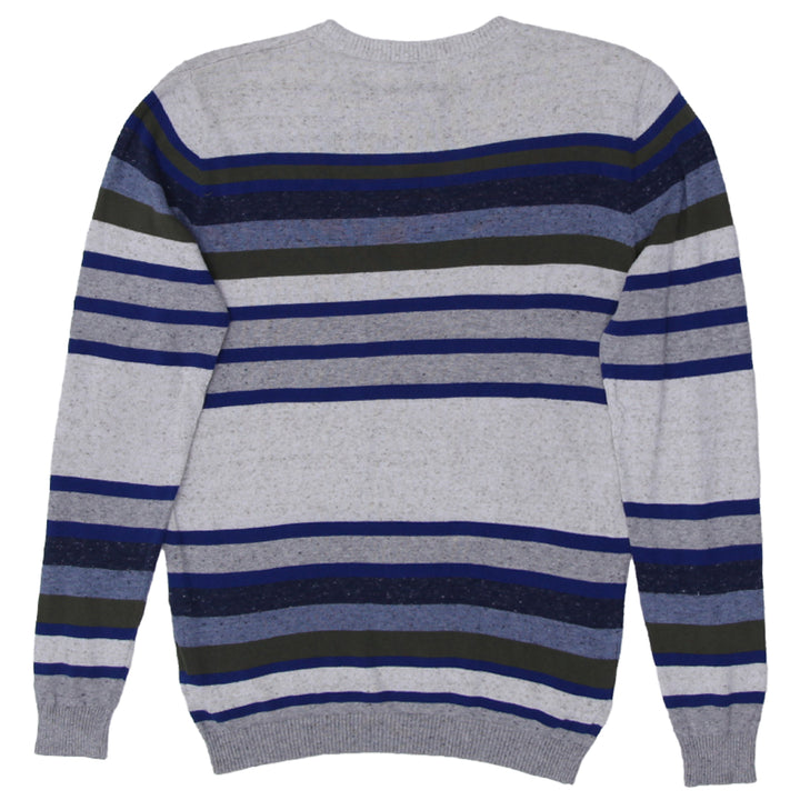 Mens Diesel Striped Knit Sweater - Fashion Rerun Vintage Migration_Sweaters