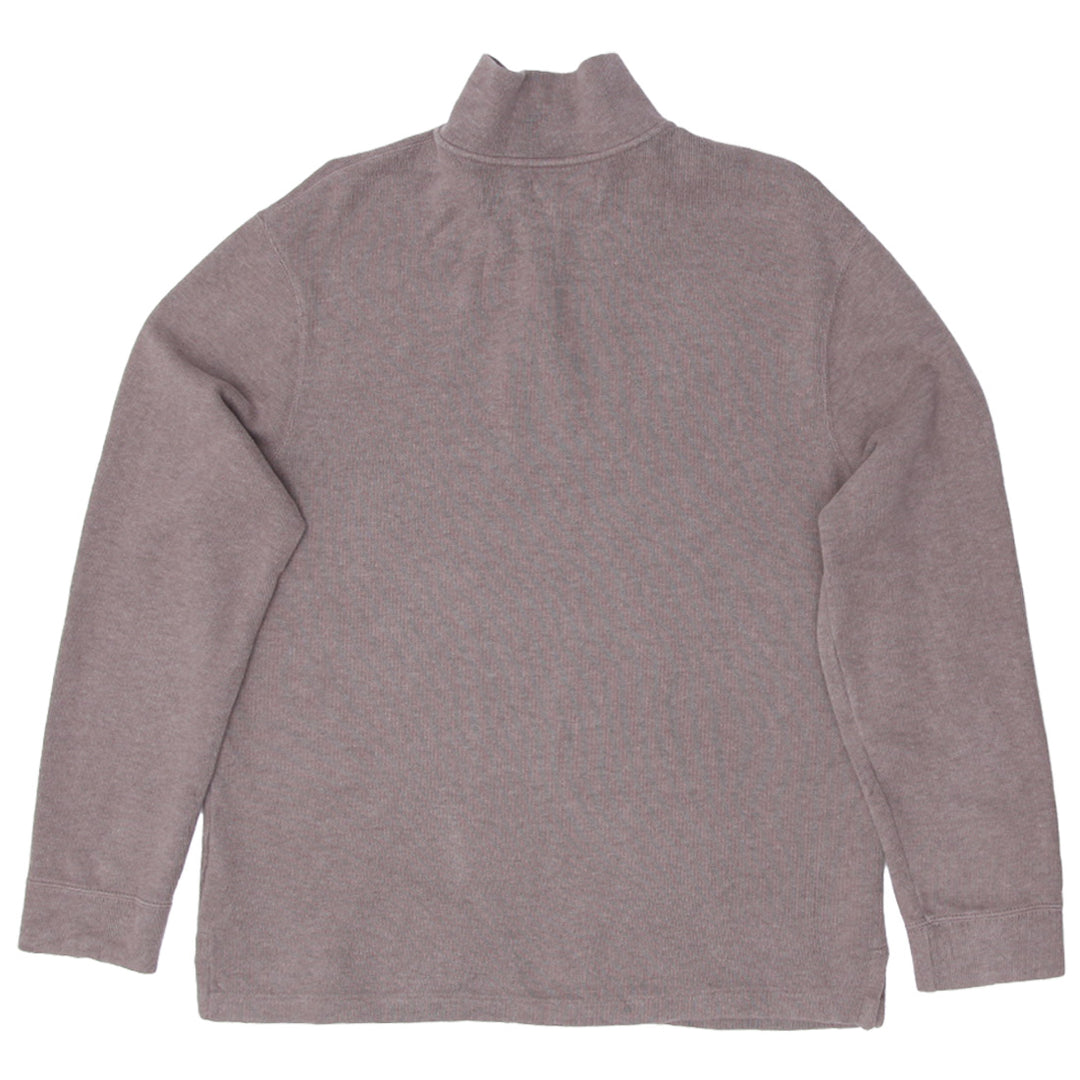 Mens Polo by Ralph Lauren Brown Quarter Zip Sweater