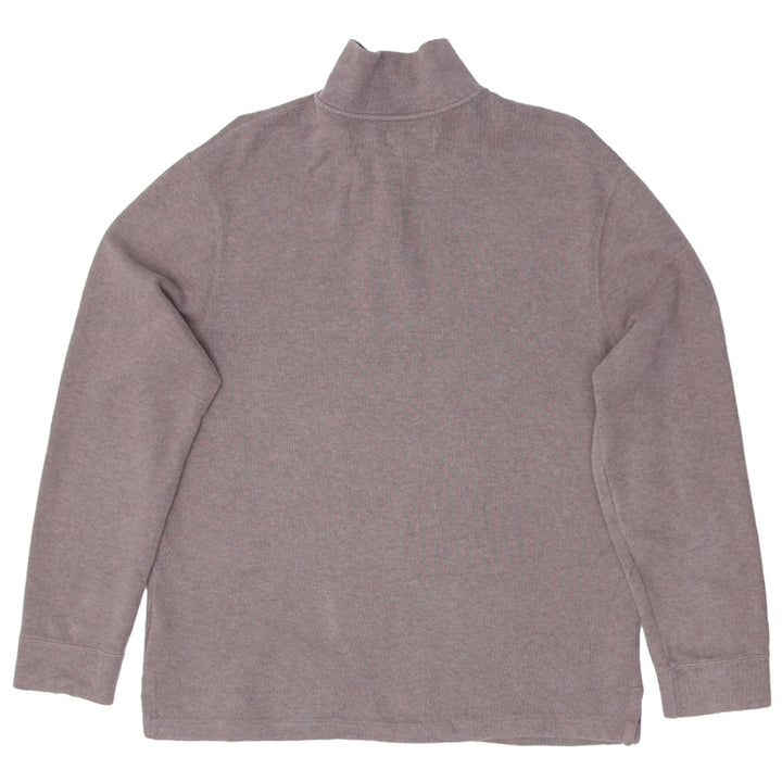 Mens Polo by Ralph Lauren Brown Quarter Zip Sweater