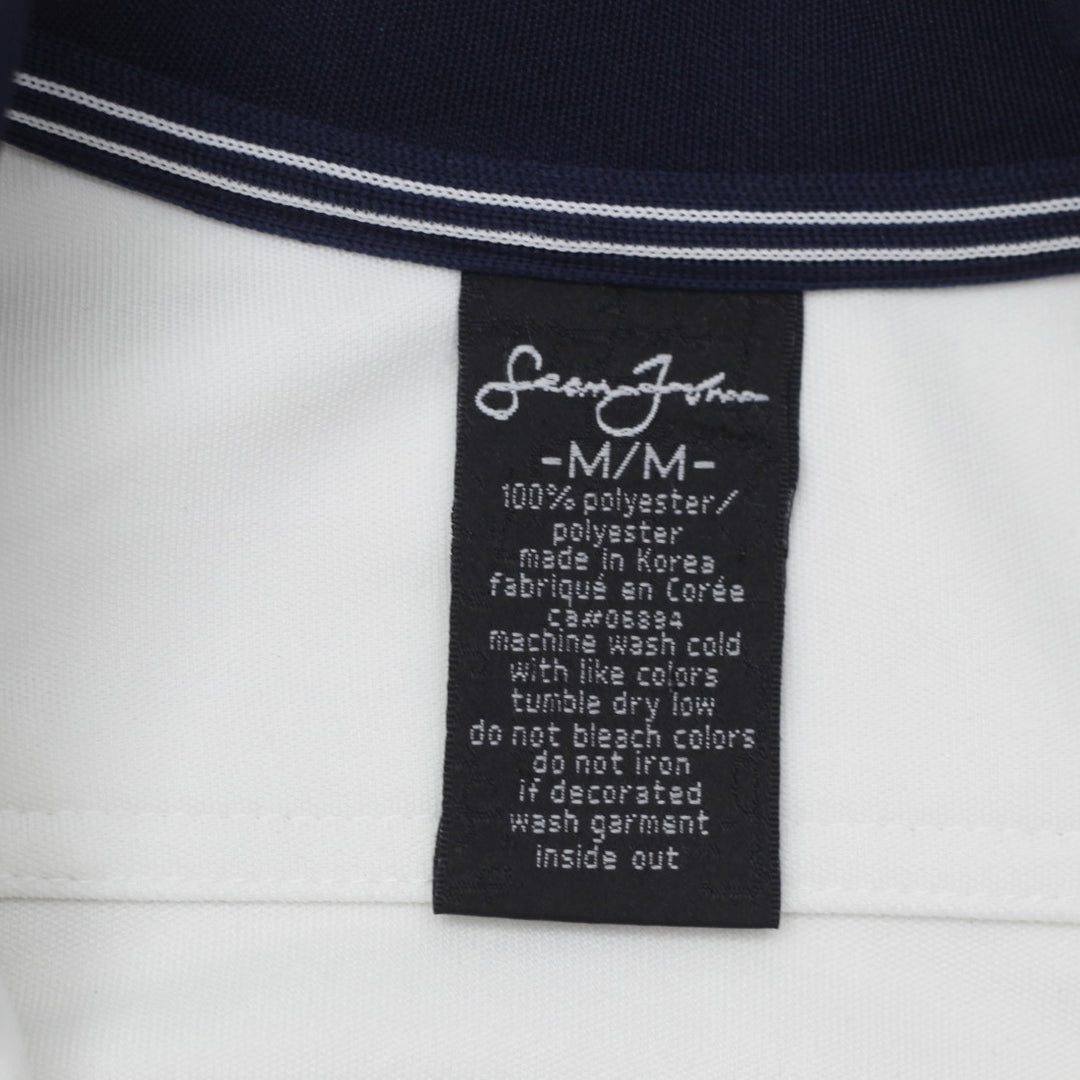 Vintage Sean John Collection Baseball Jersey -1969 Patch Red & Navy Striped Size M - Fashion Rerun Vintage Migration_Jersey