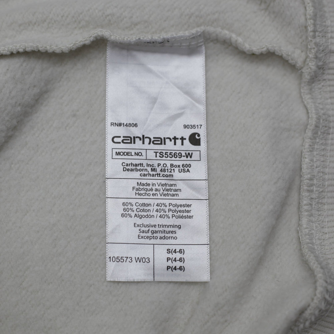 Mens Carhartt Force Relaxed Fit Pullover Sweatshirt Size S
