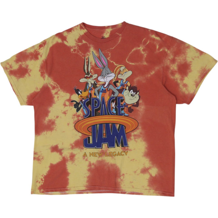 Mens Space Jam A New Legacy Tie-Dye Tune Squad Graphic T-Shirt Size XL