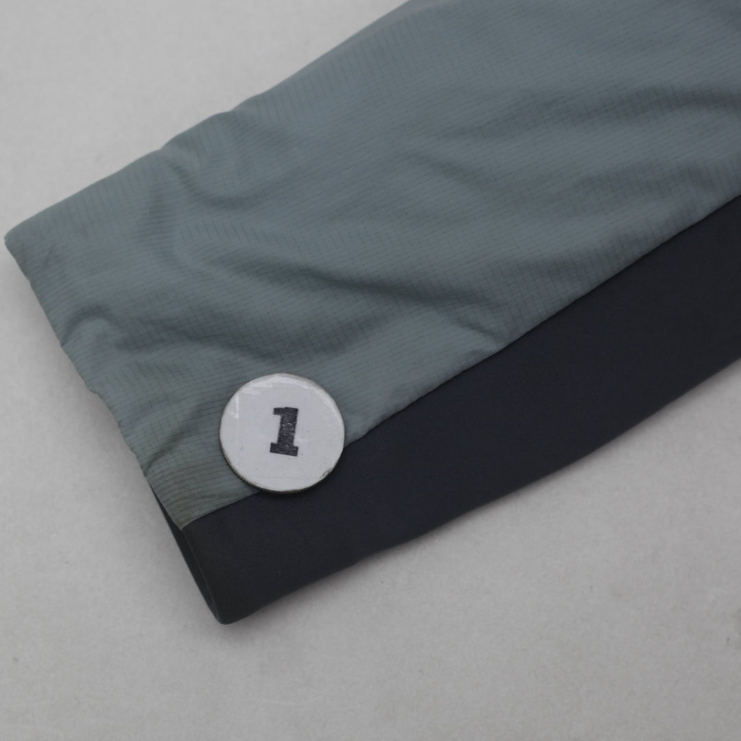 Ladies Arc'teryx Gray Light Blue Insulated Zipper Lightweight Jacket XS | Migration_Jackets - View 8 | Fashion Rerun
