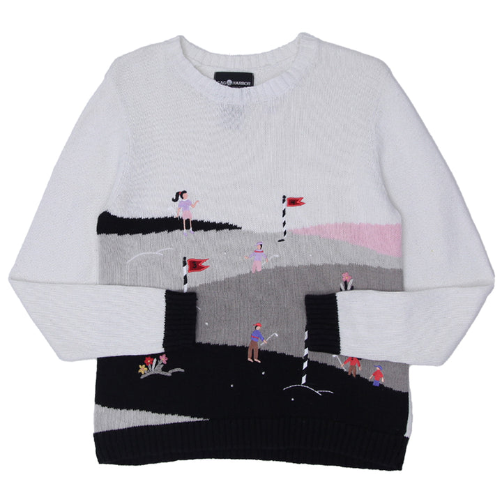 Ladies Sago Harbor Golf Sweater