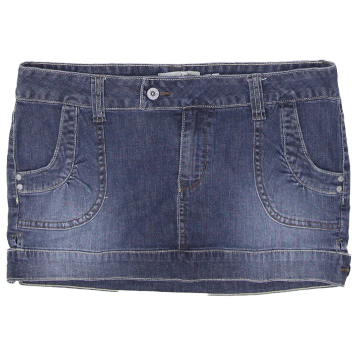 Y2K Ladies Refuge Denim Mini Skirt