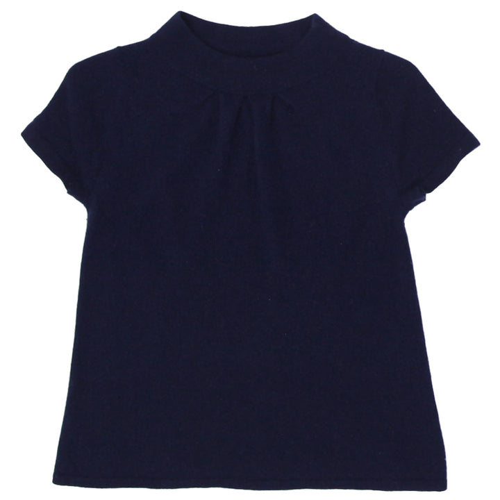 Ladies J. Crew 100% Cashmere Short Sleeve Sweater