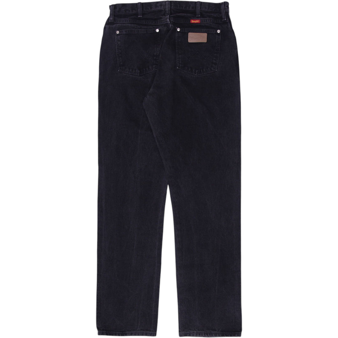 Mens Wrangler 14MWZ Straight Fit Classic Jeans Denim Size 15x32 | Migration_Jeans - Side View | Fashion Rerun