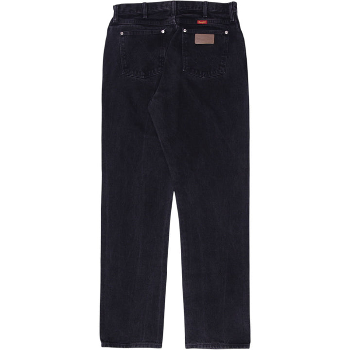 Mens Wrangler 14MWZ Straight Fit Classic Jeans Denim Size 15x32 | Migration_Jeans - Side View | Fashion Rerun