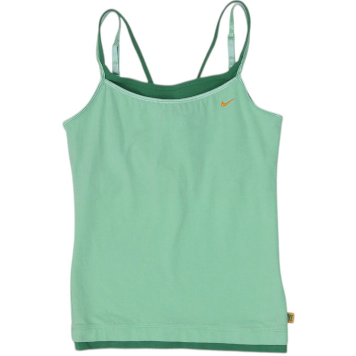 Ladies Nike Layered Cami Tank Top with Built-In Shelf Bra Size M