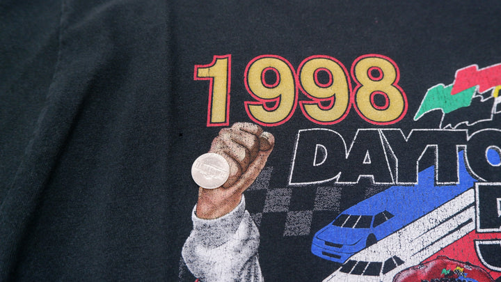 Vintage 1998 NASCAR Dale Earnhardt Daytona 500 Champion 50th Anniversary T-Shirt