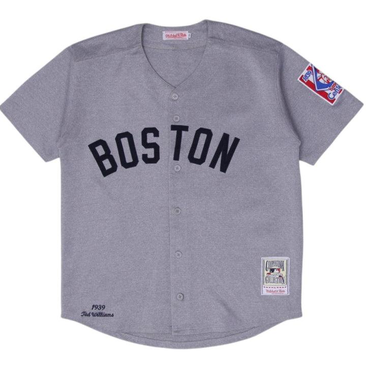 Vintage Mitchell & Ness Boston Cooperstown Collection Baseball Jersey | Migration_Jerseys | Fashion Rerun
