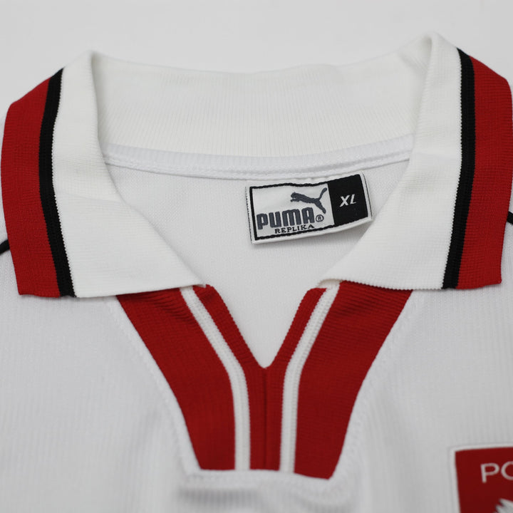 Vintage 2002-04 Puma Poland Home Football Jersey Size XL