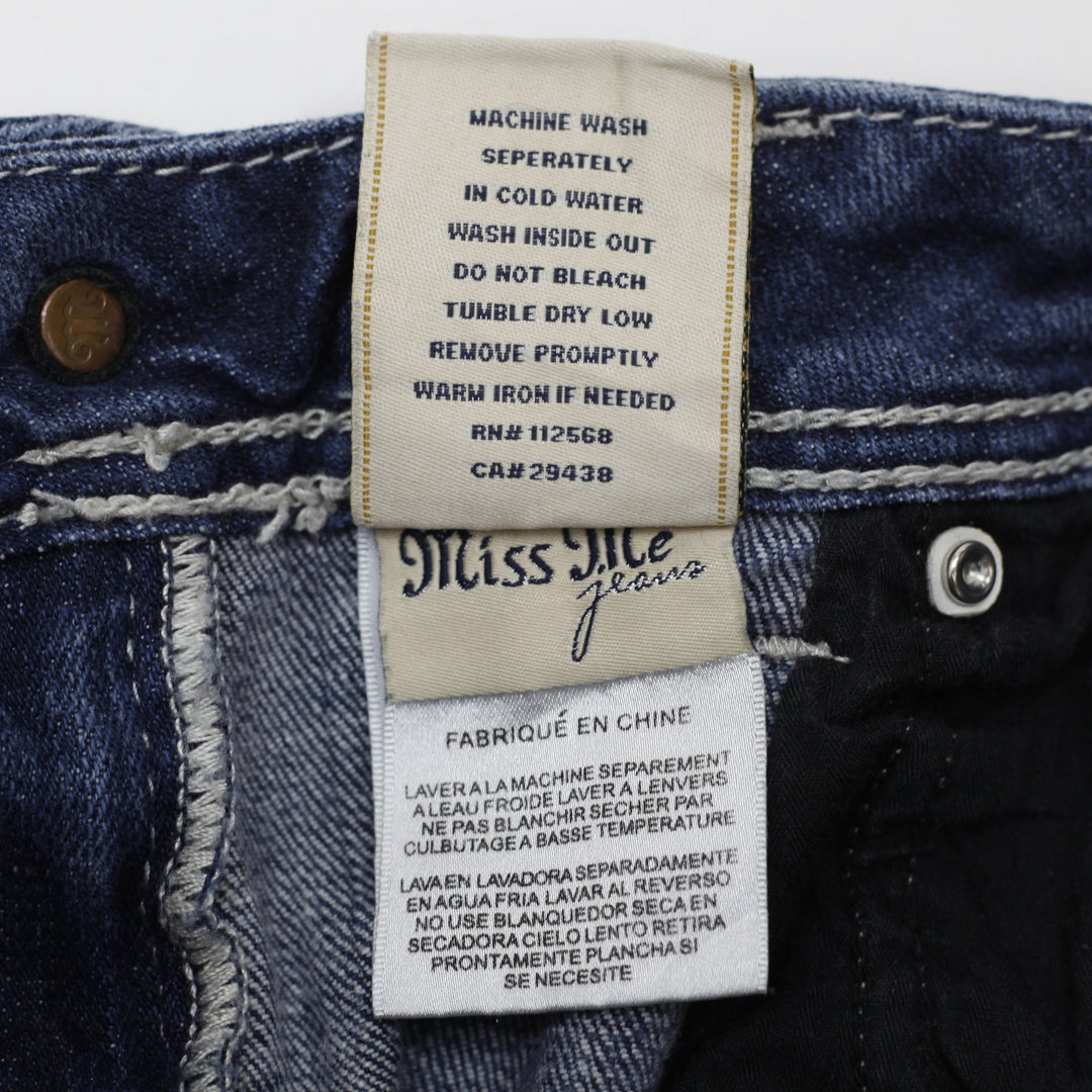 Y2K Ladies Rhinestone Embellished Bootcut Jeans Size 27 | Migration_Jeans & Pants - View 6 | Fashion Rerun