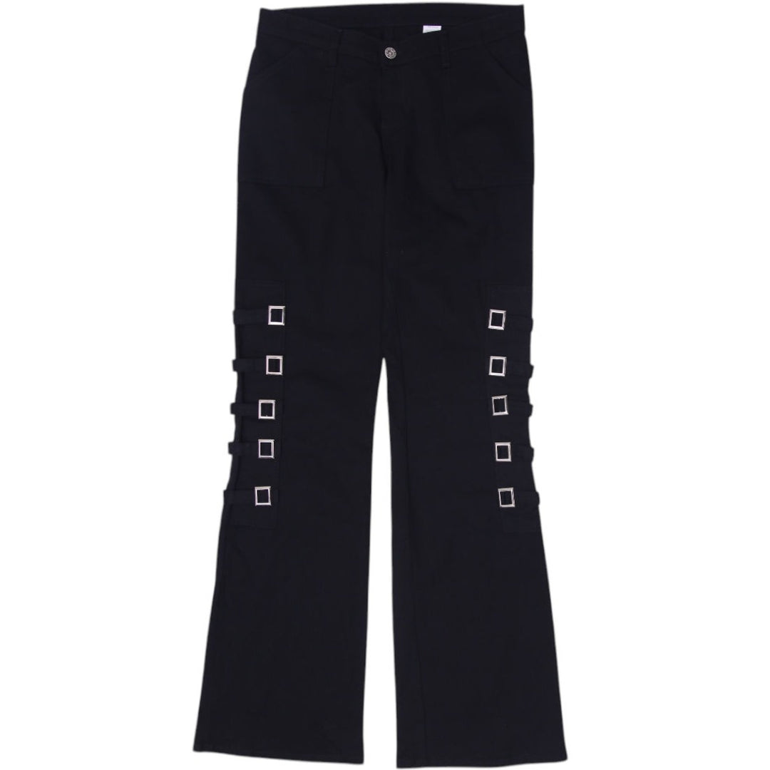 Y2K Ladies Joy Jeans Stretchable Cotton Cargo Pants Size XL