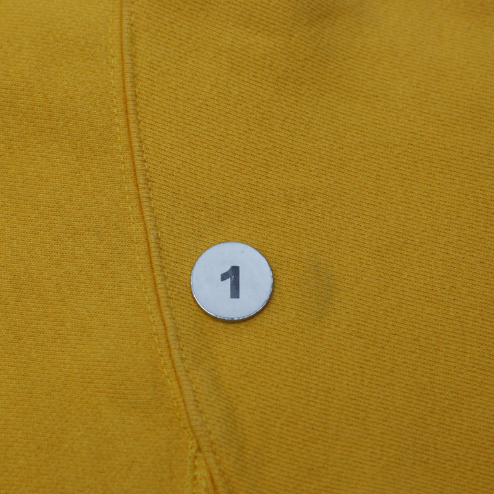 Mens Champion Reverse Weave  Mustard C Gold Heavyweight Pullover Hoodie Size S
