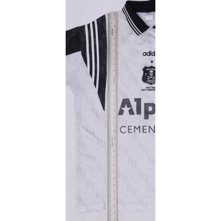 Vintage Orlando Pirates 1997/98 Home Retro Football Jersey | Migration_Jerseys - View 8 | Fashion Rerun