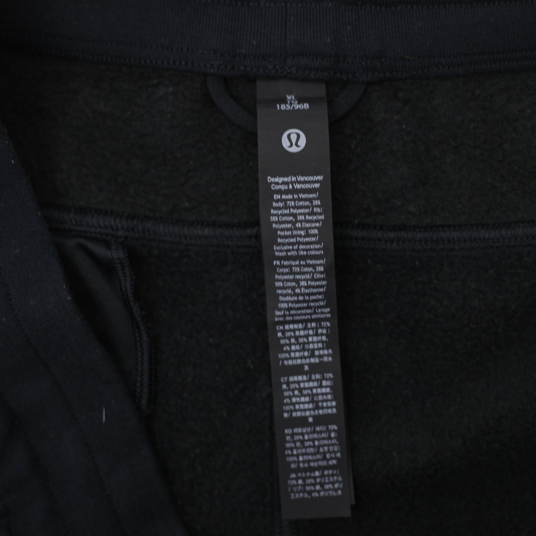 Mens Lululemon Black Jogger Sweat Pants  XL | Migration_Pants - Back View | Fashion Rerun