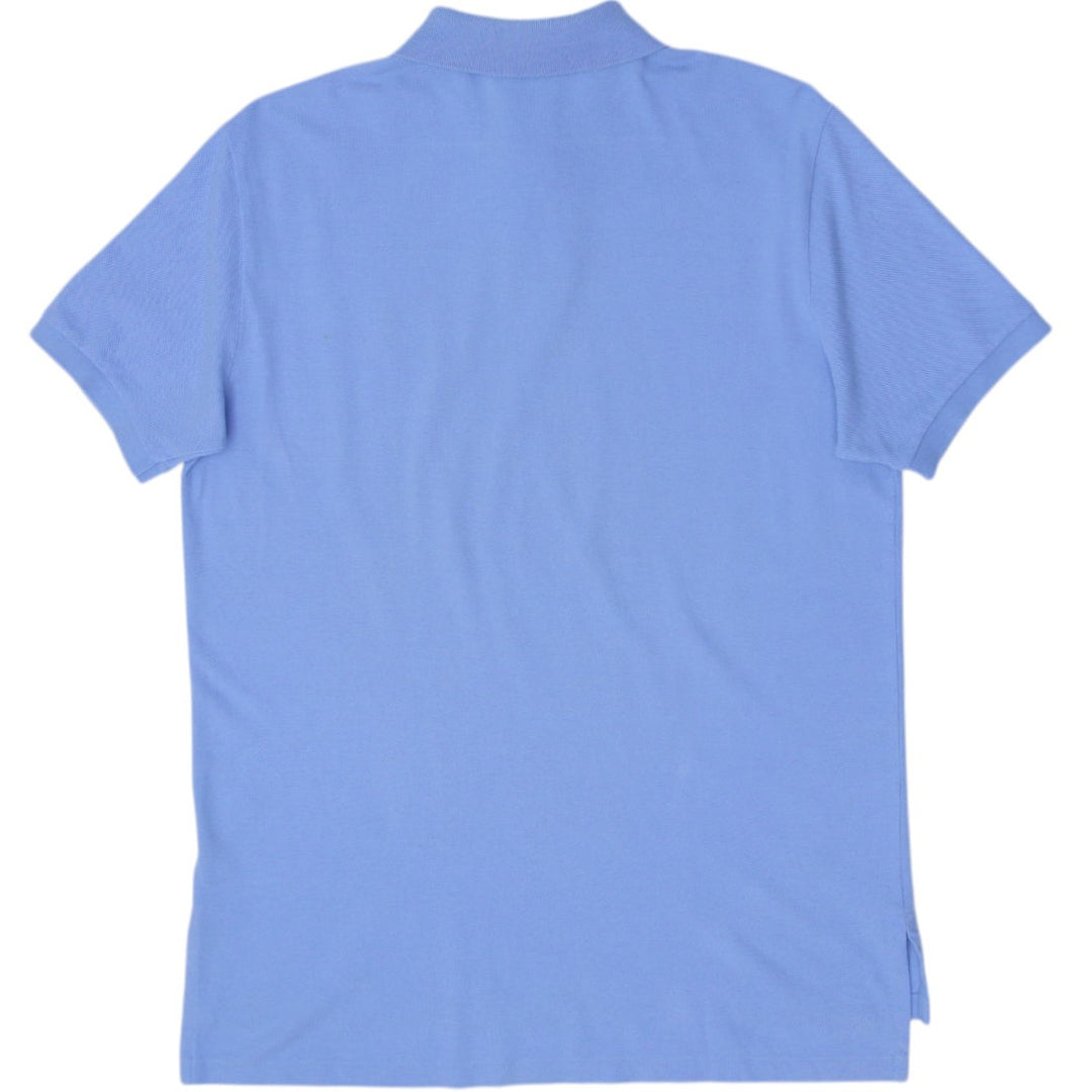 Mens Polo Ralph Lauren Custom Fit Blue Polo T-Shirt Classic Size L