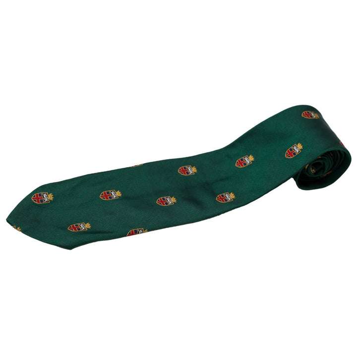 Mens Polo By Ralph Lauren Handmade In Italy Green Necktie