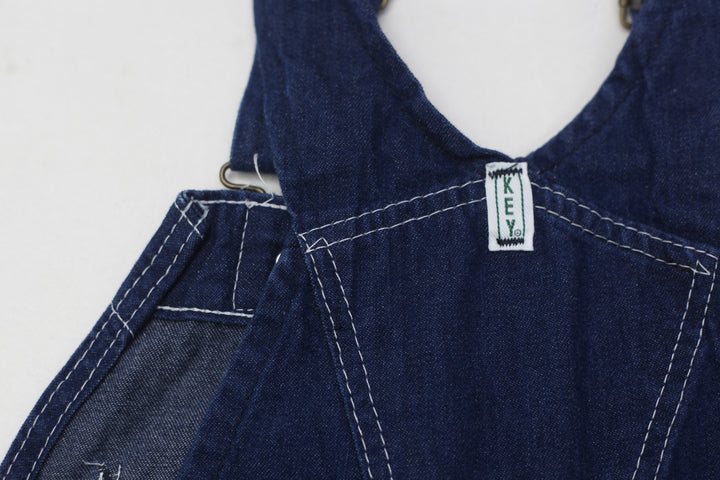 Vintage Key Imperial Carpenter Denim Bib Overalls