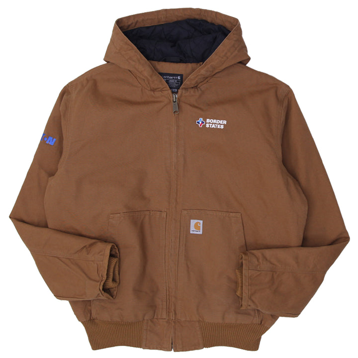 Mens Carhartt Loose Fit 104050 BRN Hooded Jacket