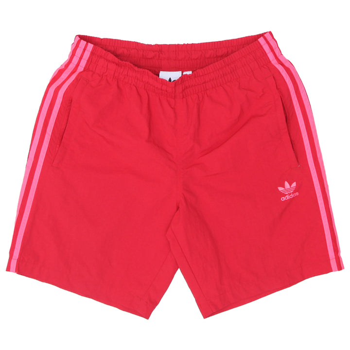Mens Adidas Nylon Shorts Red - Fashion Rerun Vintage Migration_Shorts