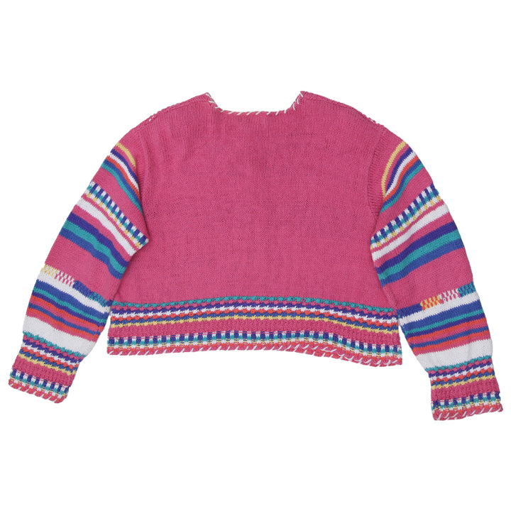 Vintage Sigrid Olsen Sport Hand Knitted Sweater Cardigan Ladies - Fashion Rerun Vintage Migration_Sweaters