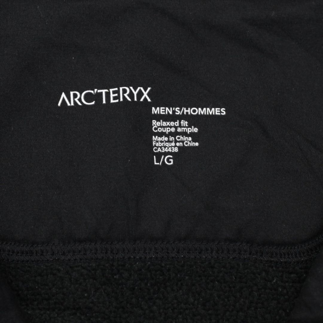Mens Arcteryx Full Zip Fleece Relaxed Fit Jacket