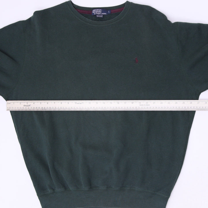 Vintage 1990s Polo by Ralph Lauren Heavyweight Crewneck Sweatshirt Size L