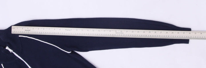 Vintage Ladies Polo Jeans Co. Navy Full Zip Cotton Jacket L | Migration_Jackets - View 6 | Fashion Rerun
