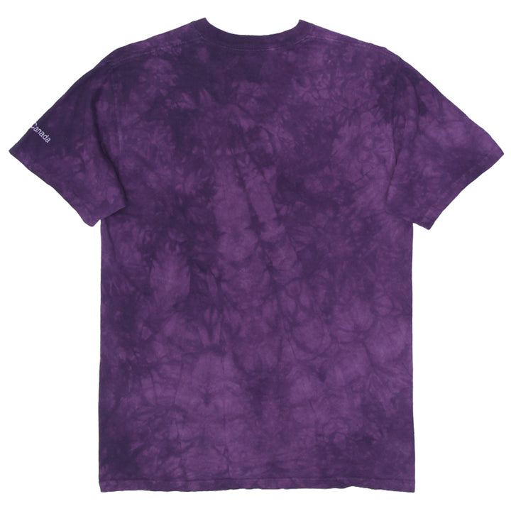 Mens Fire and Ice Wolves T-Shirt The Mountain Mottled Grape